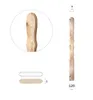 Zaunlatte 120cm - PAKET 25 Stück 9x1,8cm Sibirische Lärche Produktbild-Vorschau 2