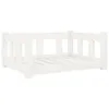 vidaXL Legowisko dla psa białe 65,5x50,5x28 cm lite drewno Podgląd zdjęcia produktu 8