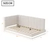 A diagram of a bed with dimensions indicated. Produktbild-Vorschau
