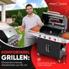 ProfiCook Gasgrill bis zu 450°C | Grillroste aus Gusseisen Produktbild-Vorschau 5