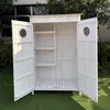 Moderner Gartenschrank TONI weiß Produktbild-Vorschau 7