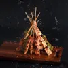 Holzspieß-Set 50-teilig, 40 cm lang - Perfekt für Produktbild-Vorschau 2