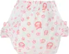 A single disposable dog diaper with a pattern of dogs and paw prints. Produktbild-Vorschau