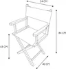 Chaise - HOME DECO FACTORY - Directeur Artist - Pliable - Voir les images du produit 8