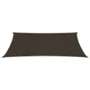 Design Sonnensegel 160 g/m² Braun 5x8 m HDPE, Markisen 2024 Produktbild-Vorschau 3
