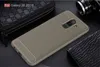 Samsung Galaxy J8 2018 Hülle Silikon Grau Carbon Optik Case Produktbild-Vorschau 2