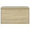 A front view of a wooden cabinet with a single drawer. Anteprima dell’immagine prodotto