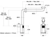 Bruckner MURALES Möbel-Siphon, raumsparend, 5/4", Ablauf Produktbild-Vorschau 4