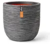 Obal Capi Nature Rib NL - Planter Ball Anthracite, průměr Náhled obrázku produktu 1