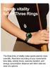 A person wearing a smartwatch, with text overlay. Produktbild-Vorschau