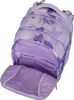 A close-up view of an open purple backpack with a floral pattern. Anteprima dell’immagine prodotto