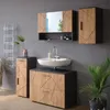 Badschrank Vicco Irma Goldkraft Eiche/Anthrazit 30 x 59 cm, Produktbild-Vorschau 4