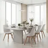 BEALIFE 6er Set Esszimmerstühle,  skandinavisches Design, Produktbild-Vorschau 7