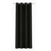 Tenda nera 140x225 cm con occhielli – tenda oscurante in Anteprima dell’immagine prodotto 1