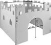 Kinder Spielhaus Burg Spielburg Pappe Bastelkarton Haus Produktbild-Vorschau 6