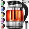 KESSER® 1,8L Edelstahl Wasserkocher 2200W Glaswasserkocher Produktbild-Vorschau 3