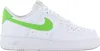 Nike Air Force 1 Low 07 (W) - Damen Schuhe Weiß-Grün Produktbild-Vorschau 1