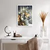 Poster - Poster ohne Rahmen - Indien stein tiger wild - Produktbild-Vorschau 5
