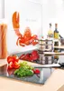 A kitchen scene with ingredients and cooking utensils. Náhled obrázku produktu