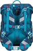 The back of a child's backpack with adjustable straps and buckles. Anteprima dell’immagine prodotto
