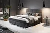 Boxspringbett Rotterdam Plus 180x200 cm Webstoff Anthrazit Produktbild-Vorschau 2