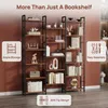 Bücherregal 6 Etagen, 24 x 152 x 186 cm, Produktbild-Vorschau 2
