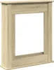 vidaXL Obudowa kominka dąb sonoma 75x20x87,5 cm materiał Podgląd zdjęcia produktu 1
