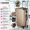 tectake® 3dílná sada kufříků Talia 3dílná z odolného ABS Náhled obrázku produktu 3