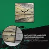 Coloray Uhr auf Leinwand 30x30 cm Wand Uhr Dekoration Produktbild-Vorschau 5