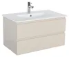SORRENTO Waschtisch hängend 80cm Keramik-Becken Produktbild-Vorschau 2