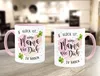 Kaffee-Tasse Spruch Glück ist eine Mama wie dich zu haben Produktbild-Vorschau 3