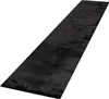 A black rug is shown on a white background. Produktbild-Vorschau