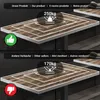 BRASIL | Gastro Tischplatte | B:T 120 x 70 cm | Vintage Old Produktbild-Vorschau 4