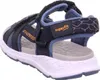 Superfit Criss Cross Sandale Blau Produktbild-Vorschau 4