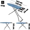 KADAX Bügelbrett 120x38 cm, klappbarer Bügeltisch mit Produktbild-Vorschau 3
