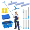 Kit de nettoyage de fenêtres télescopique de 3,1 mètres – Voir les images du produit 1