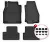 Tappetini gomma vasca per Volvo C70 II 2005-2013 Set 4 Anteprima dell’immagine prodotto 1