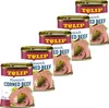 Multiple cans of Tulip Corned Beef arranged in a staggered pattern. Produktbild-Vorschau
