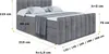 ALTDECOR Boxspringbett mit Fußteil, 2 Matratzen und Topper Produktbild-Vorschau 6