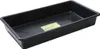 Garland Pflanzschale, rechteckig, Titan, schwarz, 100 x 55 Produktbild-Vorschau 1