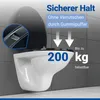 WENKO WC SITZ KOS Absenkautomatik Toiletten Deckel Klo Produktbild-Vorschau 2