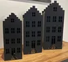 Laterne Haus Führte Kerze Laterne Klein Schwarz Produktbild-Vorschau 9