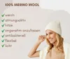 NAOMI Mütze aus 100 % Wolle - TAUPE Produktbild-Vorschau 6