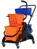 HOMCOM Putzwagen Reinigungswagen 26 Liter Wischwagen mit Produktbild-Vorschau 2