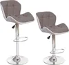 Two bar stools are shown side-by-side against a white background. Podgląd zdjęcia produktu