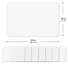 8x Set de table en plastique transparent 43x28 cm Tapis de Voir les images du produit 7