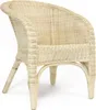 Rattan Stuhl, natur lackiert, Korbsessel, Korbstuhl, Produktbild-Vorschau 2