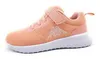 A single pink and white Kappa sneaker shown from the side against a white background. Podgląd zdjęcia produktu