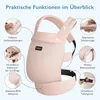 Momcozy Atmungsaktive Netz-Babytrage (3-24 Monate) - 100% Produktbild-Vorschau 4