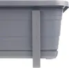 KADAX Balkonkasten Blumentopf Blumentopf 80cm Halterungen Produktbild-Vorschau 8